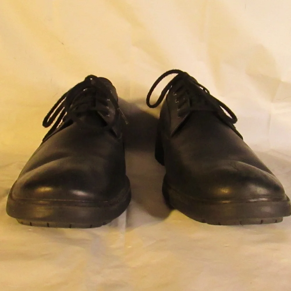 Timberland Black Leather Oxfords